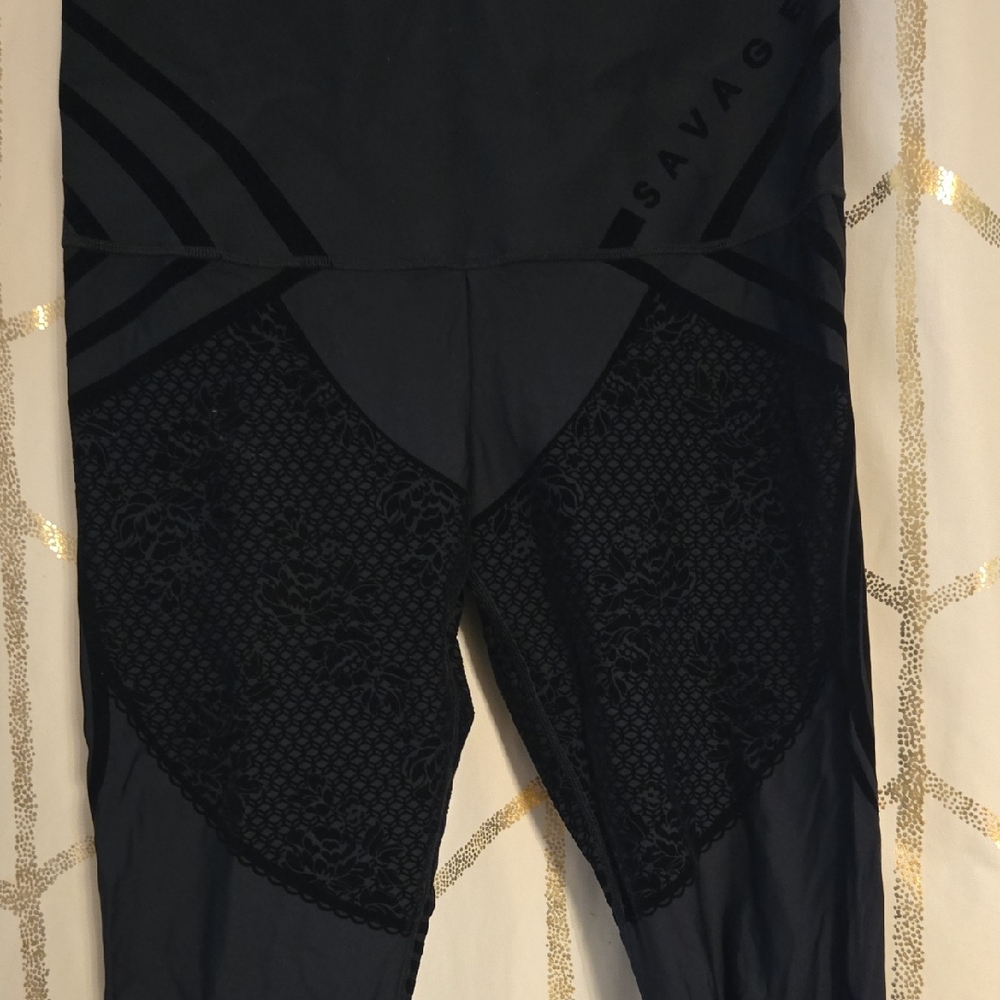 Savage X Fenty Black Leggings